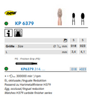 Instrument de préparation de diamants Komet, DIAO - KP6379/KP6379E
