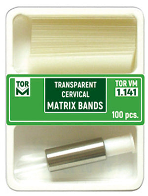 Transparent vervical matrix bands 100pcs/box 1.141