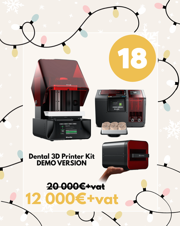 X-MAS OFFER: DEMO SprintRay Pro95S 3D Printer + NanoCure + ProWash S Kit – €12,000 + VAT (Was €20,000)