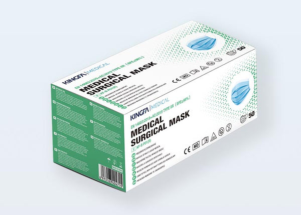 Mascarilla Quirúrgica Médico KF-B P01(R) 50 unidades/caja