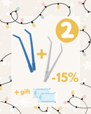 X-MAS OFFER: 4× Autoclavable Surgical Aspirator Tips (25 pcs) + FREE Sterilisation Pouches – 15% OFF