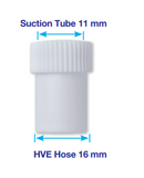 Autoclavable Suction Tube Adaptors - 16mm / 11mm | Premium Plus