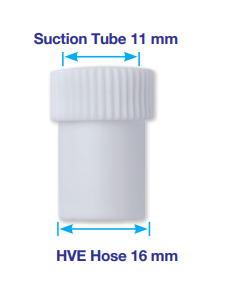 Autoclavable Suction Tube Adaptors - 16mm / 11mm | Premium Plus