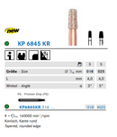 Komet diamantforberedelsesinstrument, DIAO - KP6845KR