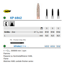 Instrumento de preparación de diamantes Komet, DIAO - KP6862