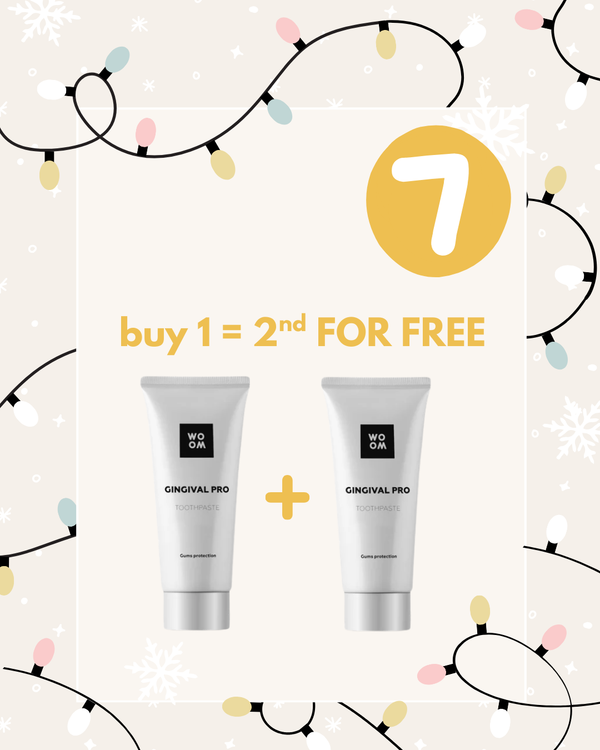 X-MAS OFFER: WOOM Gingival Pro Toothpaste – Buy 1, Get 1 FREE