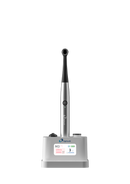 Dental tool with digital display on a white background