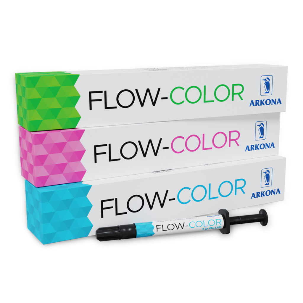 FLOW-COLOR colorful composite | ARKONA | DentSupplier
