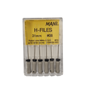 MANI H-files 31MM 6pcs/box