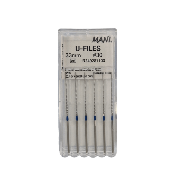 MANI U-files 33MM 6pcs/box