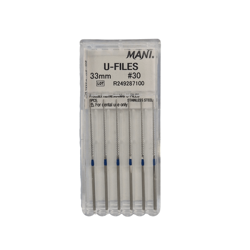 MANI U-files 33MM 6pcs/box