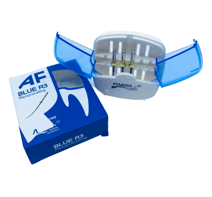 AF BLUE R3 RECIPROCATING ONE-FILE SYSTEM 3pcs/box, Wing box 25mm