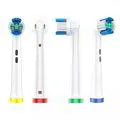 Accurate clean replacement heads, compatible with Braun, Oral-B rotary toothbrushes