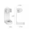 Electric toothbrush and toothpaste holder, White