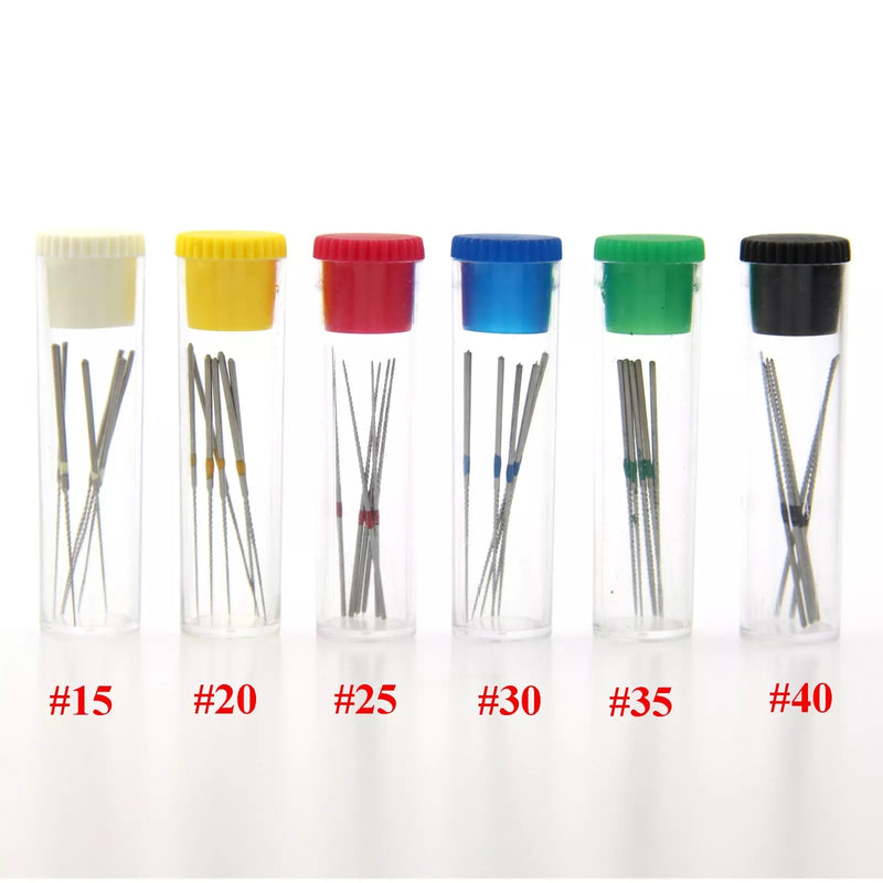 Lot de 6 limes NiTi K