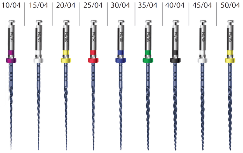 Endoart Smart Blue Rotary Files, 6pcs - Dentsupply SIA