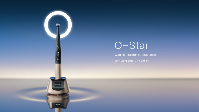 Woodpecker O-Star / O-Star Pro LED Dental Curing Light – 1 Second Resin Cure, 3000mW/cm²