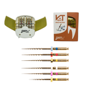 V taper gold autoclavable Fanta dental rotary file