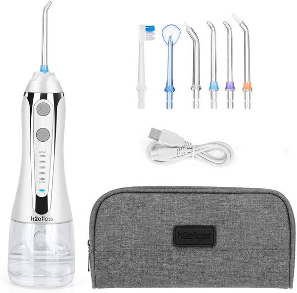 Oral Irrigator h2ofloss 300ml Λευκό